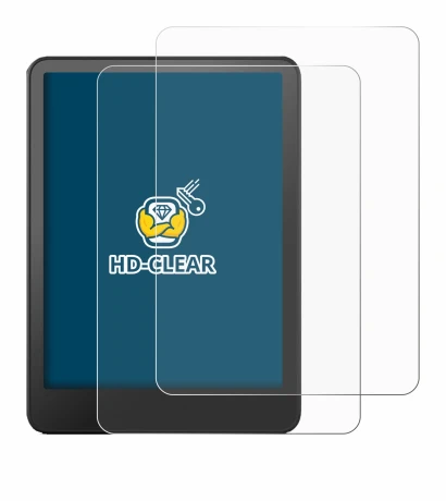 Image of the device Amazon Kindle Paperwhite 2024 (12. Gen.) with a wide variety of screen protectors.