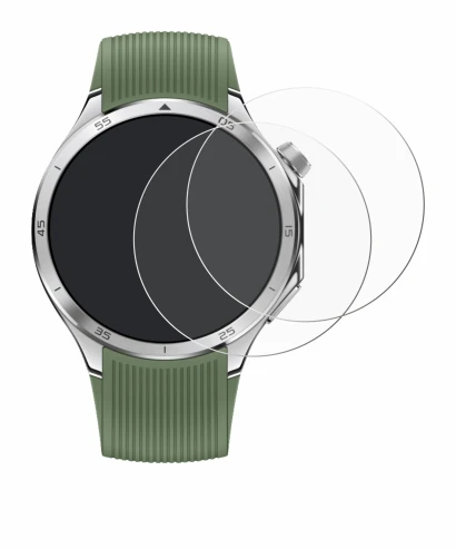 Image of the device OnePlus Watch 3 with a wide variety of screen protectors.
