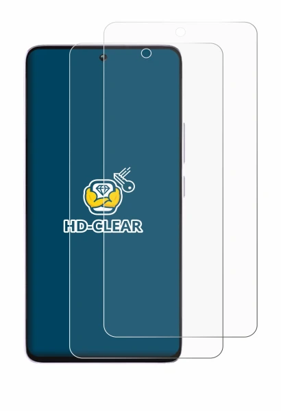 Image of the device Xiaomi Poco M7 Pro 5G with a wide variety of screen protectors.