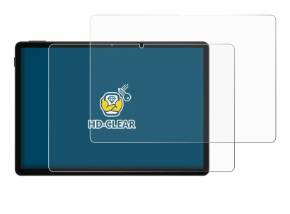 Image of the device Doogee U11 with a wide variety of screen protectors.