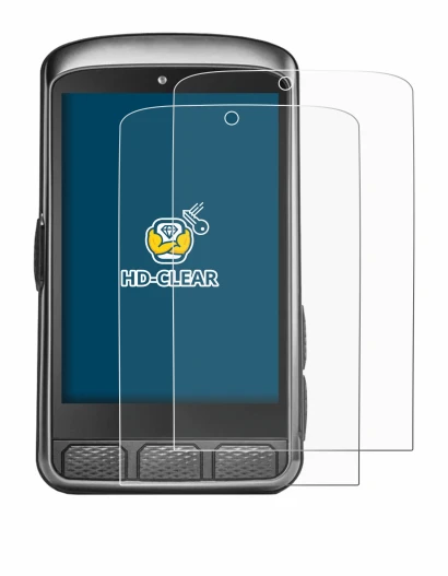 Image of the device Wahoo Elemnt ACE with a wide variety of screen protectors.