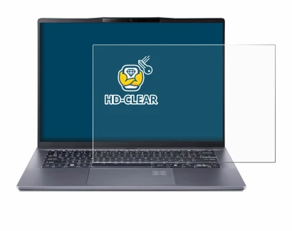 Image of the device Acer Swift Go 14 AI with a wide variety of screen protectors.