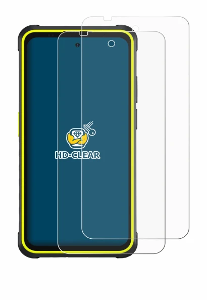 Image of the device Ulefone Armor X31 Pro 5G with a wide variety of screen protectors.