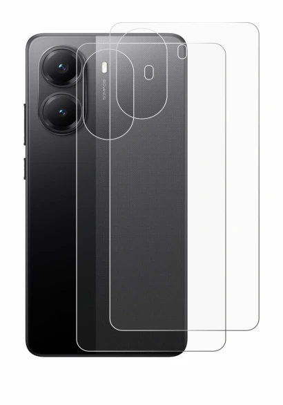 Image of the device Xiaomi Poco X7 Pro (Back) with a wide variety of screen protectors.