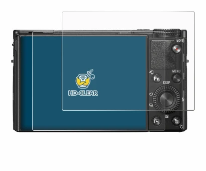 Image of the device Sony Cyber-Shot DSC-RX100 VIIA with a wide variety of screen protectors.