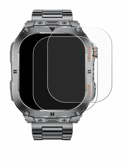 Image of the device SUNKTA EF9-A 2.13" with a wide variety of screen protectors.