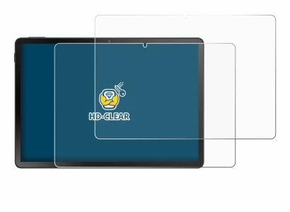 Image of the device Doogee U11 Pro with a wide variety of screen protectors.