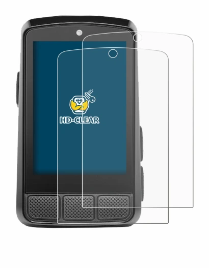 Image of the device Wahoo Elemnt Bolt 3 with a wide variety of screen protectors.