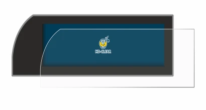 Image of the device Porsche 911 Typ 992 right hand drive with a wide variety of screen protectors.