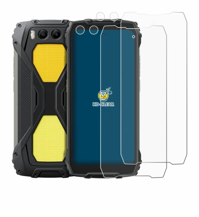 Image of the device Blackview BV7300 (Front+Camera) with a wide variety of screen protectors.