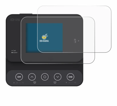 Image of the device ISDT K2Zip with a wide variety of screen protectors.