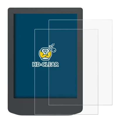 Image of the device PocketBook Verse Lite with a wide variety of screen protectors.