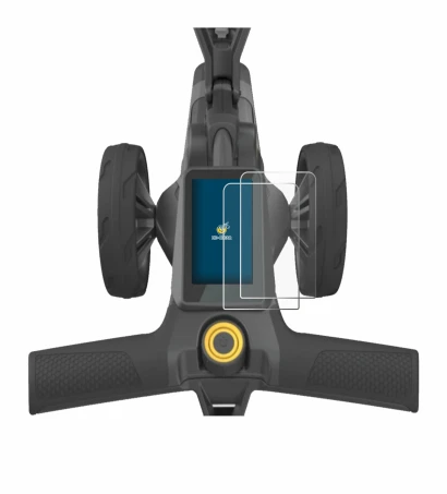 Image of the device PowaKaddy CT10 with a wide variety of screen protectors.