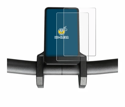 Image of the device Joyor T6 with a wide variety of screen protectors.