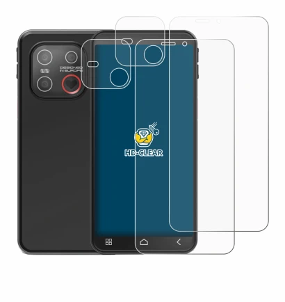 Image of the device Emporia Smart 7 Lite (Front+Camera) with a wide variety of screen protectors.