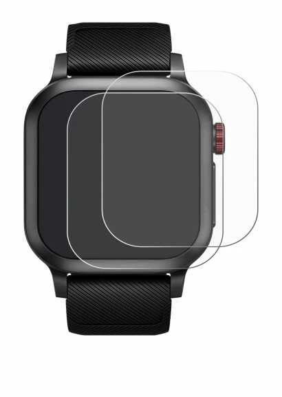 Image of the device Haylou Iron Neo 1.95" with a wide variety of screen protectors.