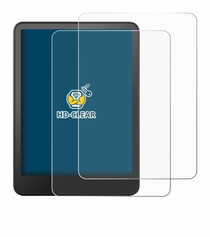 Image of the device Amazon Kindle Colorsoft with a wide variety of screen protectors.