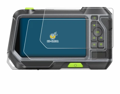 Image of the device Teslong NTS500 with a wide variety of screen protectors.