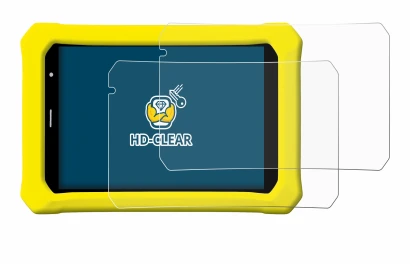 Image of the device Clementoni Clempad 8" PRO with a wide variety of screen protectors.