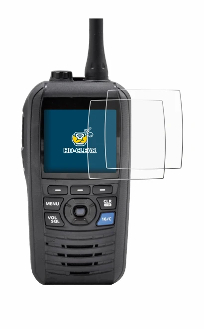 Image of the device Icom IC-M94D with a wide variety of screen protectors.