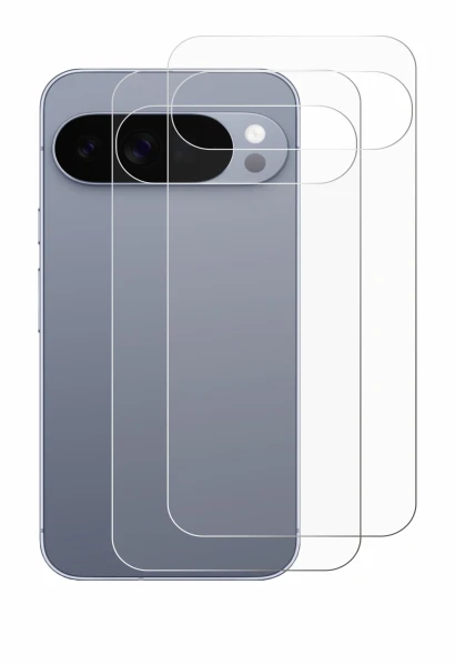 Image of the device Google Pixel 10 Pro XL (Back) with a wide variety of screen protectors.