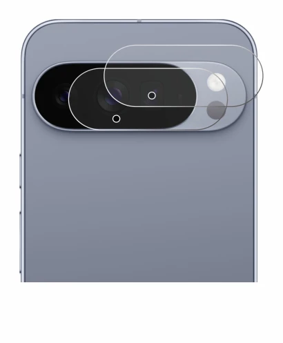 Image of the device Google Pixel 10 Pro XL (ONLY Camera Lens) with a wide variety of screen protectors.