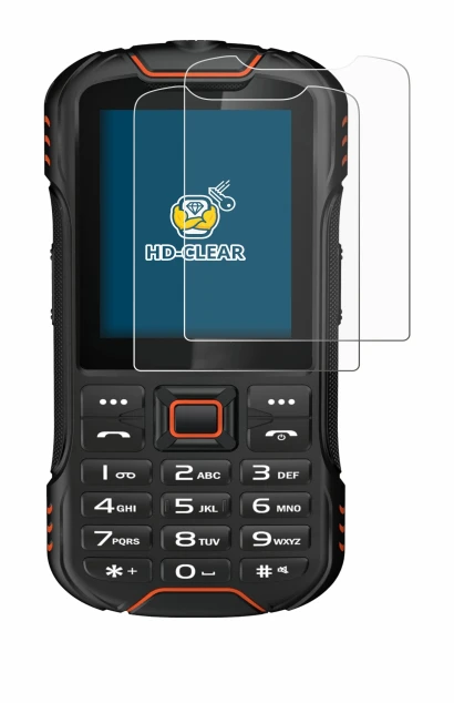 Image of the device Gigaset GLX8 with a wide variety of screen protectors.