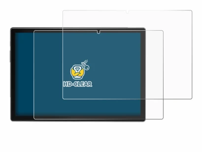 Image of the device Antemper D115 10.1" with a wide variety of screen protectors.