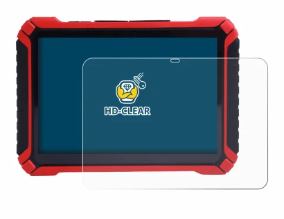 Image of the device Launch X-431 Pad IX with a wide variety of screen protectors.