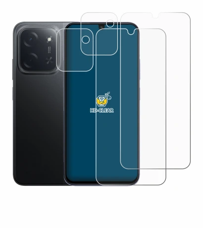 Image of the device Xiaomi Poco C85 (Front+Camera) with a wide variety of screen protectors.