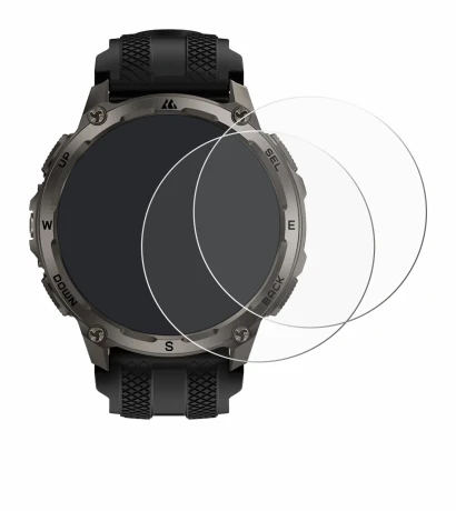 Image of the device Kospet Tank T4 with a wide variety of screen protectors.