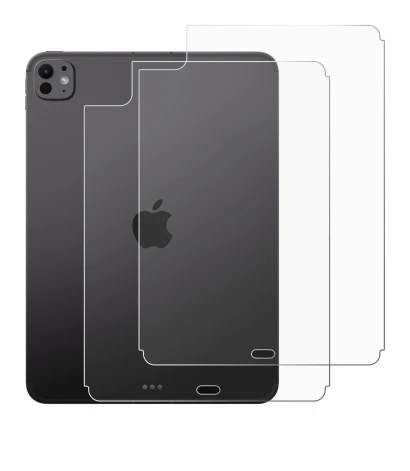 Image of the device Apple iPad Pro 11" 2025 (Back) with a wide variety of screen protectors.