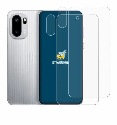 Image of the device OnePlus Ace 6 (Front+Camera) with a wide variety of screen protectors.
