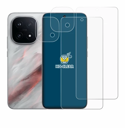 Image of the device Vivo iQOO 15 (Front+Camera) with a wide variety of screen protectors.