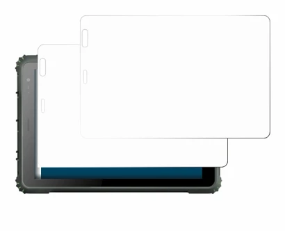 Image of the device Geshem MTK6877 with a wide variety of screen protectors.