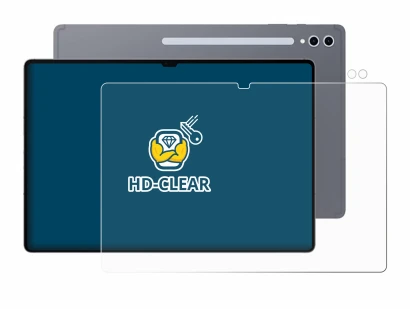 Image of the device Samsung Galaxy Tab S10 Ultra (Front+Camera) with a wide variety of screen protectors.