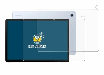 Image of the device Samsung Galaxy Tab S10 FE (Front+Camera) with a wide variety of screen protectors.