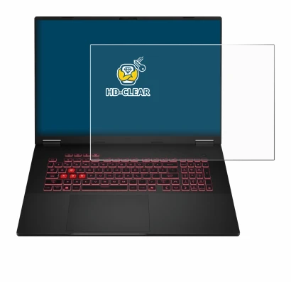 Image of the device ASUS TUF Gaming A18 2025 with a wide variety of screen protectors.
