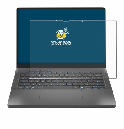 Image of the device ASUS ROG Zephyrus G14 2025 GA403 with a wide variety of screen protectors.