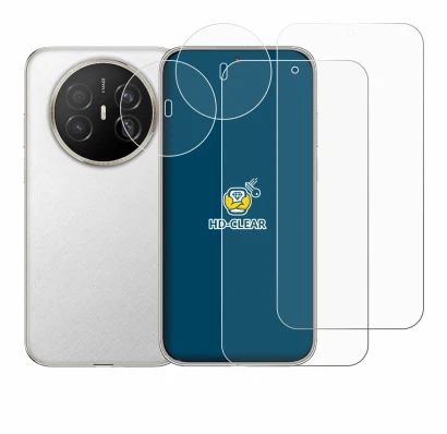 Image of the device Huawei Mate 70 Air (Front+Camera) with a wide variety of screen protectors.