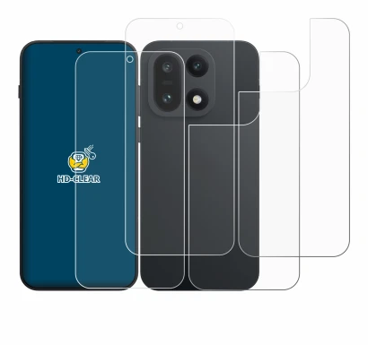 Image of the device OnePlus 15 (Front+Back) with a wide variety of screen protectors.