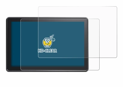 Image of the device Osee G7 Pro with a wide variety of screen protectors.