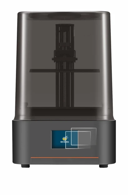 Image of the device Anycubic Photon Mono 4 with a wide variety of screen protectors.