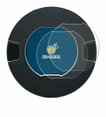 Image of the device OOONO P-DISC NO1 with a wide variety of screen protectors.