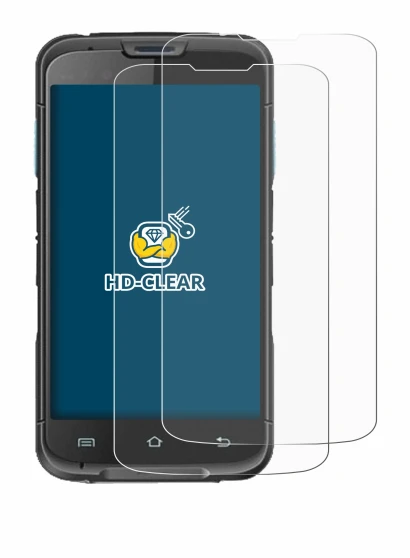Image of the device Unitech EA602 with a wide variety of screen protectors.