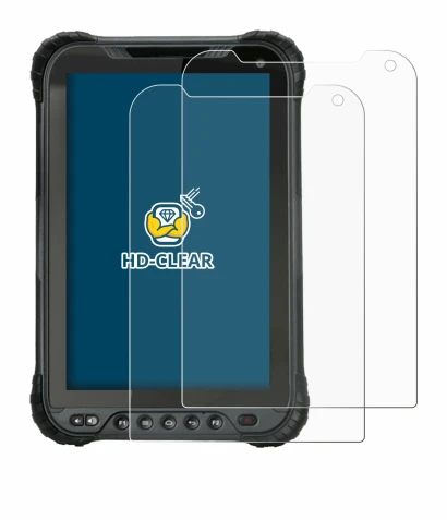 Image of the device Unitech TB85 Plus with a wide variety of screen protectors.