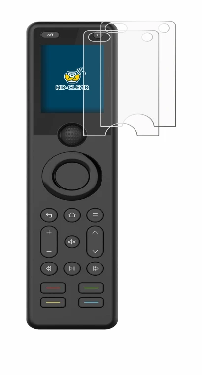 Image of the device Sofabaton X1S with a wide variety of screen protectors.
