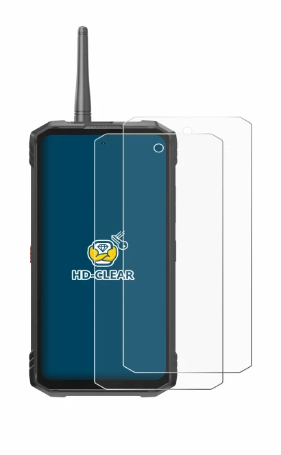 Image of the device Hotwav Hyper 8 Ultra with a wide variety of screen protectors.