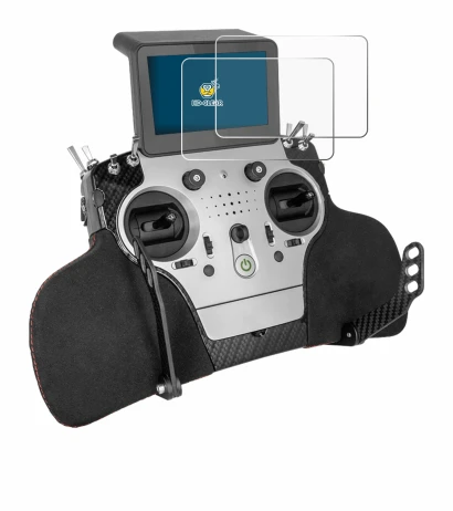 Image of the device PowerBox Systems Core with a wide variety of screen protectors.