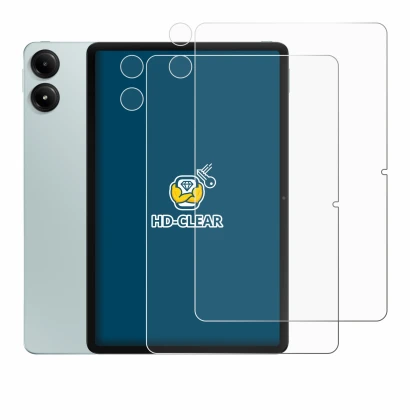 Image of the device Xiaomi Redmi Pad Pro (Front+Camera) with a wide variety of screen protectors.